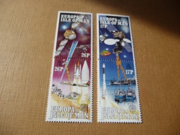 TIMBRES   ILE  DE  MAN   EUROPA   1991      N  498  A  501   COTE  7,00  EUROS   NEUFS  LUXE** - 1991