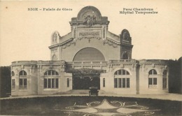 -dpts Div-ref-AN494- Alpes Maritimes -palais De Glace- Hopital Temporaire - Hopitaux Temporaires Guerre 1914-18 - Santé - Salud, Hospitales