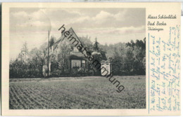 Bad Berka - Haus Schönblick - Inhaber Karl Heinze - Foto-Ansichtskarte - Verlag Kränzlin Bad Berka - Bad Berka