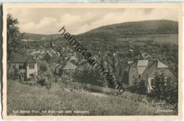 Bad Berka Mit Blick Nach Dem Adelsberg - Foto-Ansichtskarte - Verlag H. P. Geist 30er Jahre - Bad Berka