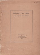 PSYCHE, TA LAMPE, Par Roger De Nereys, Imprimé à La Main Par Raymond Duncan, N° 227 - Auteurs Français