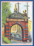 Deutschland; Emden; Hafentor; Künstlerkarte - Emden