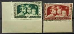 BELGIUM 1935 - MLH - Sc# B163, B164 - Ungebraucht