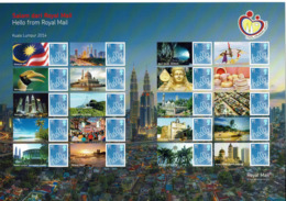Feuille 2685k: Exposition Philatélique Internationale Malaysia 2014 à KUALA LUMPUR. - Sheets, Plate Blocks & Multiples