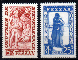 Col17  Colonie Fezzan N° 54 & 55 Neuf XX MNH Cote 9,00€ - Nuevos