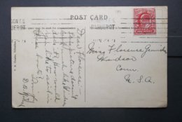 Great Britain: 1911 Paquebot PPC To USA (#BV8) - Covers & Documents