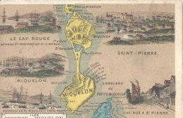 2020 - SAINT PIERRE ET MIQUELON - 975 - Carte Du Département - Saint-Pierre-et-Miquelon