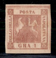 ANTICHI STATI ITALIANI - NAPOLI - 1859 - 1 Grano (4) - Gomma Originale - Molto Bello - Sorani (1.800) - Altri & Non Classificati