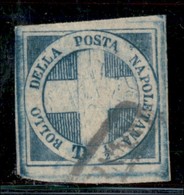 ANTICHI STATI ITALIANI - NAPOLI - 1860 - Luogotenenza - Crocetta - Mezzo Tornese (16) Usato - Grandi Margini - Molto Bel - Altri & Non Classificati