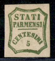 ANTICHI STATI ITALIANI - PARMA - Governo Provvisorio - 1859 - 5 Cent (13) - Nuovo Senza Gomma - Diena (275) - Altri & Non Classificati