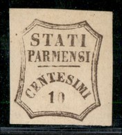 ANTICHI STATI ITALIANI - PARMA - Governo Provvisorio - 1859 - 10 Cent (14) - Gomma Parziale - Diena - Sonstige & Ohne Zuordnung