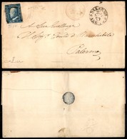 ANTICHI STATI ITALIANI - SICILIA - 2 Grana (8) - Lettera Da Trapani A Palermo Del 22.9.59 - Diena + Raybaudi + Cardillo  - Other & Unclassified