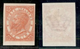 REGNO - 1863 - Prove D'Archivio - 2 Lire (P22) - Gomma Originale (500) - Autres & Non Classés