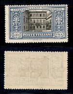 REGNO - 1923 - 1 Lira Manzoni (155) - Gomma Integra (500) - Altri & Non Classificati