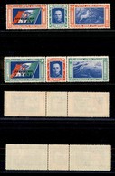 REGNO - Posta Aerea - 1933 - Crociera Transatlantica - Trittico RANI (51P/52P) - Serie Completa - Gomma Integra (700) - Altri & Non Classificati