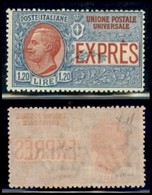 REGNO - Espressi - 1922 - Non Emesso - 1.20 Lire (8 Espressi) - Gomma Integra - Wolf (650) - Altri & Non Classificati