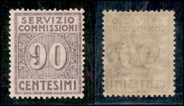REGNO - Servizio Commissioni - 1913 - 90 Cent (3) - Gomma Integra (275) - Autres & Non Classés