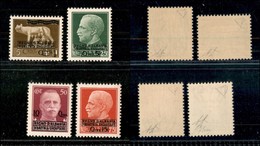 OCCUPAZIONI II GUERRA MONDIALE - ALBANIA - 1940 - Non Emessi (12/15) - Serie Completa - Gomma Integra - Cert. Diena (5.0 - Altri & Non Classificati