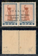 OCCUPAZIONI II GUERRA MONDIALE - CEFALONIA E ITACA - Argostoli - 1941 - 10 + 10 Lepta (12) Con Punto Dopo A (Ita.liana - - Autres & Non Classés