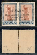 OCCUPAZIONI II GUERRA MONDIALE - CEFALONIA E ITACA - Argostoli - 1941 - 10 + 10 Lepta (12) Con Punto Dopo A (Ita.liana - - Sonstige & Ohne Zuordnung