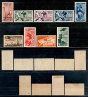 COLONIE - EGEO - Emissioni Generali - 1934 - Calcio (75/79 + Aerea 34/37) - Emissione Completa (1.040) - Other & Unclassified