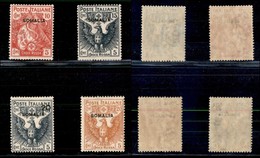 COLONIE - SOMALIA - 1916 - Croce Rossa (19/22) - Serie Completa - Gomma Integra (1.100) - Autres & Non Classés