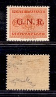 REPUBBLICA SOCIALE ITALIANA - G.N.R. VERONA - Segnatasse - 1944 - Errore Di Colore - 30 Cent (51 A) - Soprastampa In Ros - Andere & Zonder Classificatie