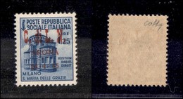 C.L.N. - ARONA - 1945 - 1,25 Lire (22 - Soprastampa Carminio) - Gomma Integra - Cert. Colla (5.000) - Autres & Non Classés