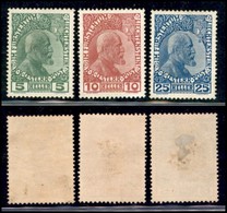 LIECHTENSTEIN - 1912 - Giovanni II (1y/3y) - Serie Completa - Gomma Originale (480) - Autres & Non Classés