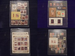 LOTTI & COLLEZIONI - RUSSIA - 1913/1990 - Collezione - Accumulazione Di Valori E Serie Complete Minifogli E Foglietti De - Altri & Non Classificati