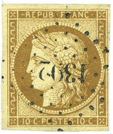 France  : N°1 Obl. TB - 1849-1850 Ceres