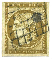 France  : N°1b Obl. TB - 1849-1850 Cérès