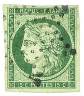 France  : N°2 Obl. TB - 1849-1850 Cérès