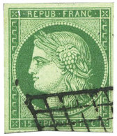 France  : N°2 Obl. TB - 1849-1850 Ceres