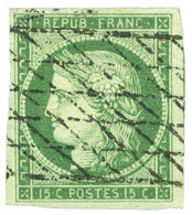 France  : N°2 Obl. TB - 1849-1850 Ceres