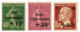 France : N°253/255** - Altri & Non Classificati