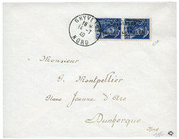 France  : Guerre N°4 Obl. Sur Lettre - Other & Unclassified