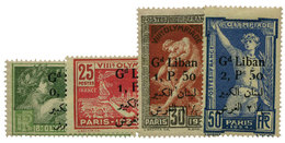 Grand Liban : N°45/48* - Sonstige & Ohne Zuordnung