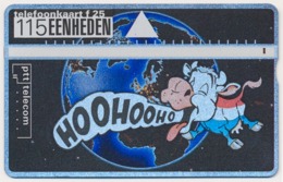 NETHERLANDS - HOLLAND - Pays-Bas - Niederlande - Olanda - Nederland PTT TELECOM L&G 115 UNITS COW IN SPACE CN: 344A - Publiques