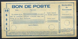 RC 14472 FRANCE POSTE ENFANTINE - BON DE POSTE TB - Pseudo-interi Di Produzione Privata