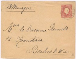 Portugal, 1891, Subscrito Lisboa-Berlin - Brieven En Documenten