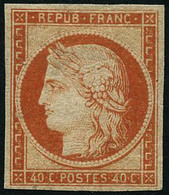 * N°5 40c Orange, Quasi SC Fraicheur Postale - TB - 1849-1850 Cérès