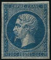 * N°14B 20c Bleu, Type II - TB - 1853-1860 Napoléon III