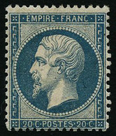 * N°22 20c Bleu - TB - 1862 Napoléon III