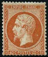 ** N°23 40c Orange - TB - 1862 Napoleon III