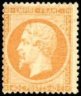 * N°23 40c Orange - TB - 1862 Napoleon III