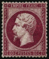** N°24 80c Rose - TB - 1862 Napoleon III