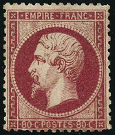 * N°24 80c Rose - TB - 1862 Napoleon III