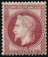 ** N°32 80c Rose, Signé Brun - TB - 1863-1870 Napoléon III Lauré