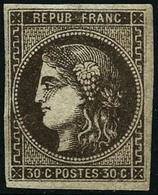 ** N°47 30c Brun - TB - 1870 Emission De Bordeaux